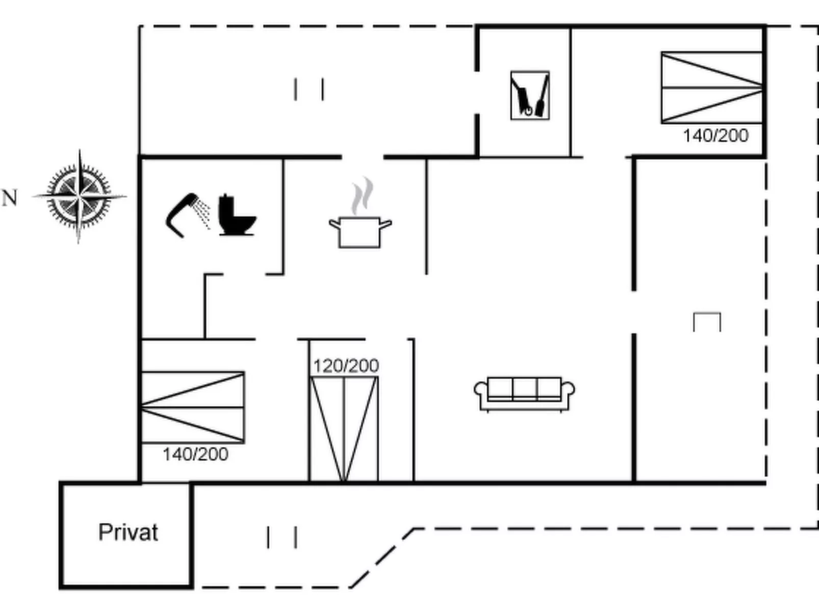 "Tjordis" - 600m to the fjord
