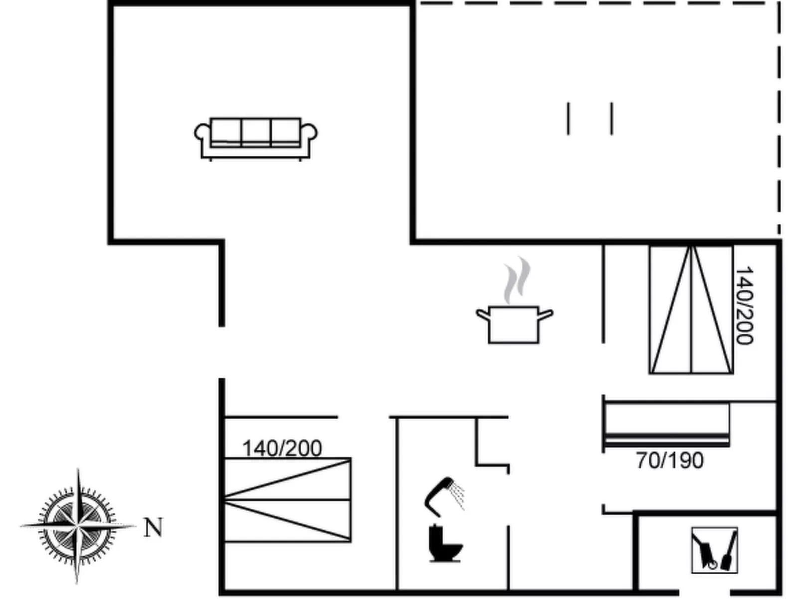 "Merte" - 300m from the sea