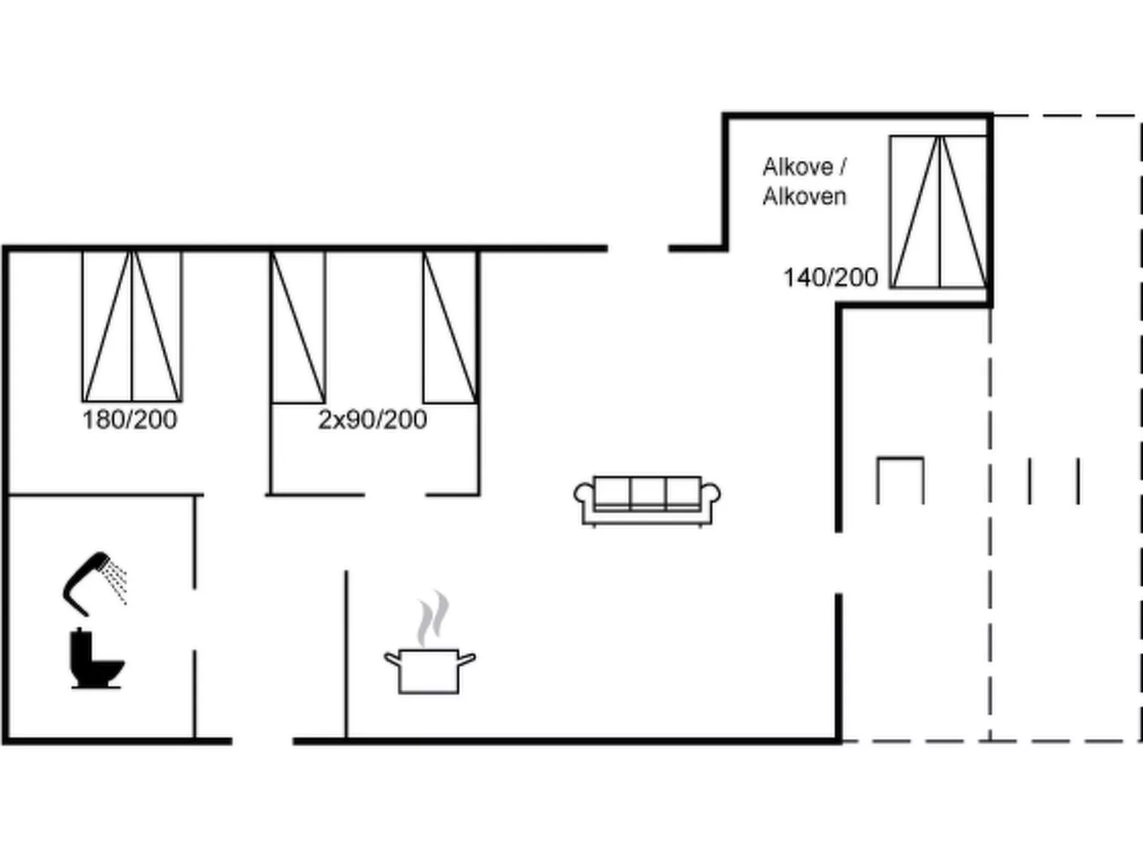 "Jelke" - 50m from the sea