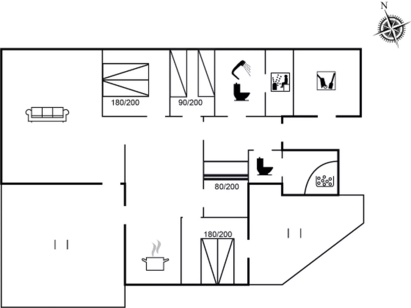 "Rosemari" - 260m from the sea