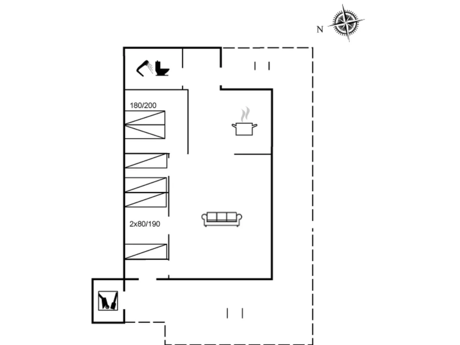 "Biriel" - 1km from the sea