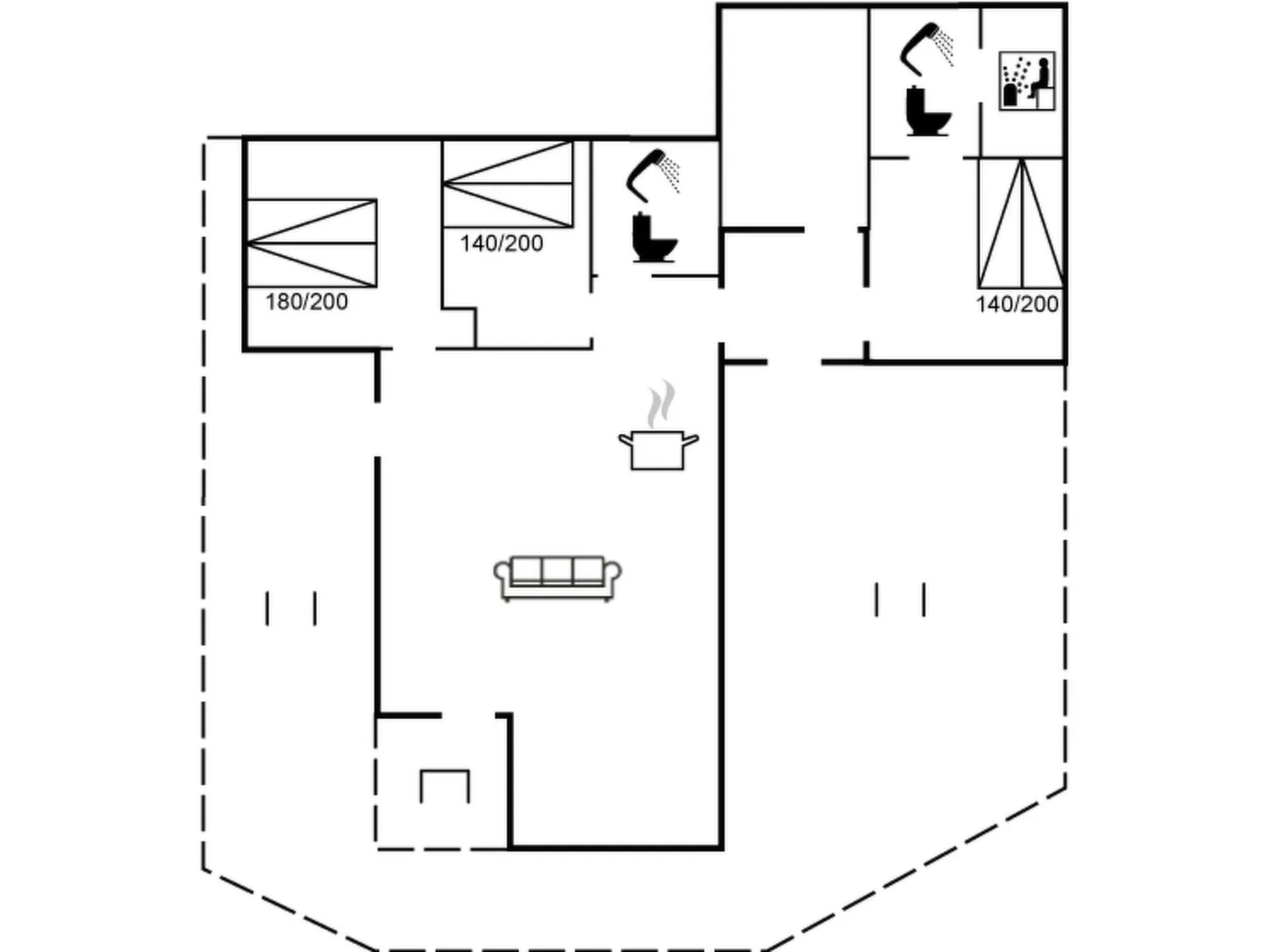 "Geeske" - 400m from the sea