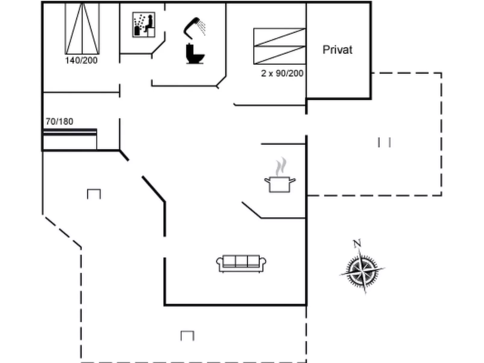 "Rika" - 525m to the fjord