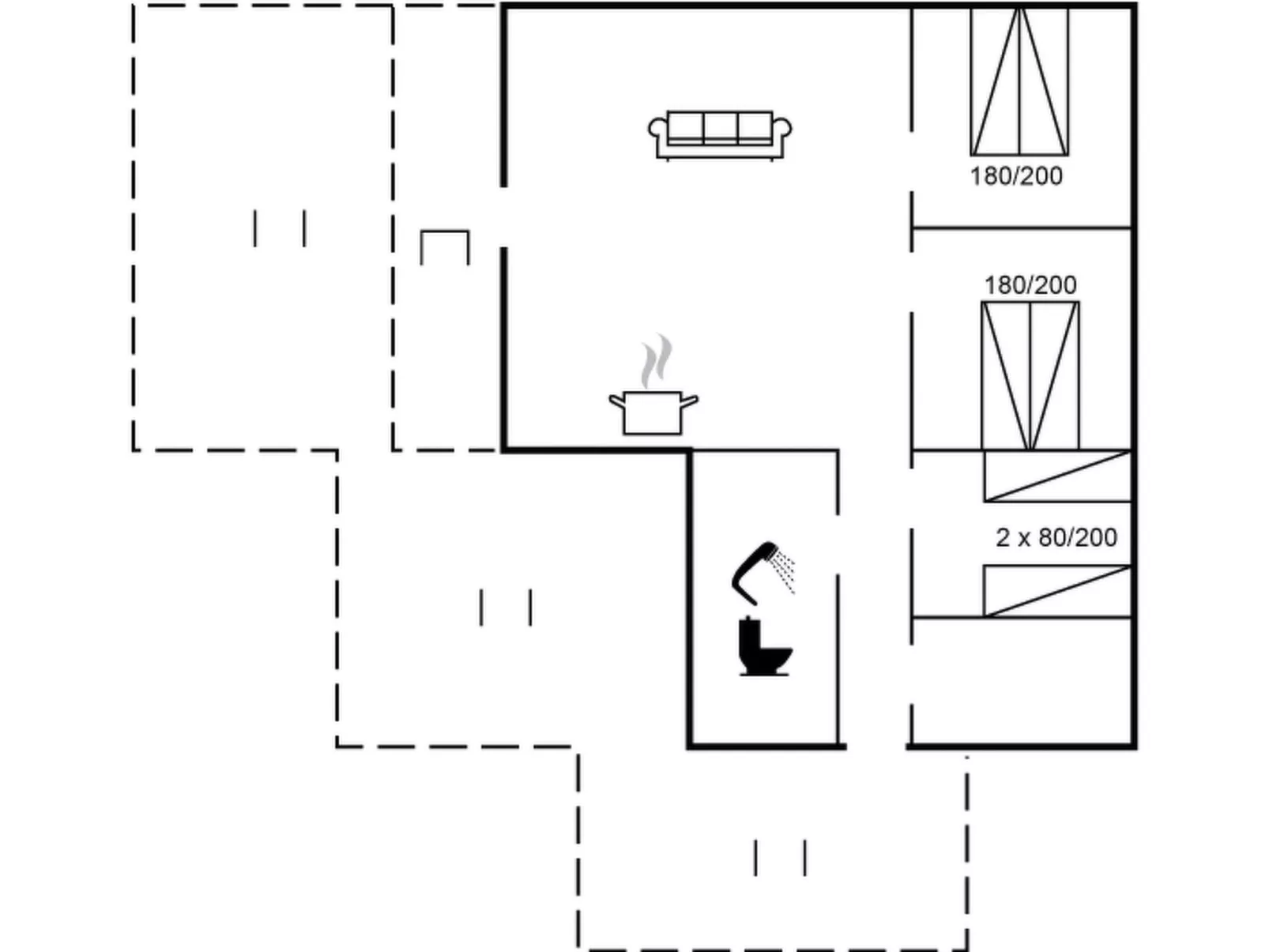 "Kari" - 900m from the sea