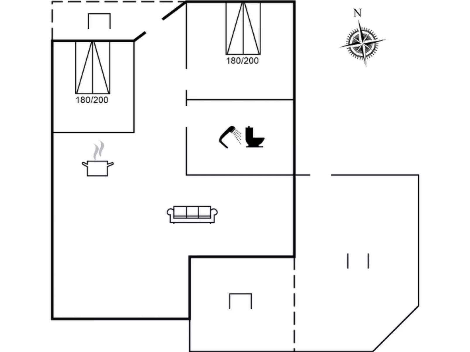 "Erich" - 1.8km from the sea
