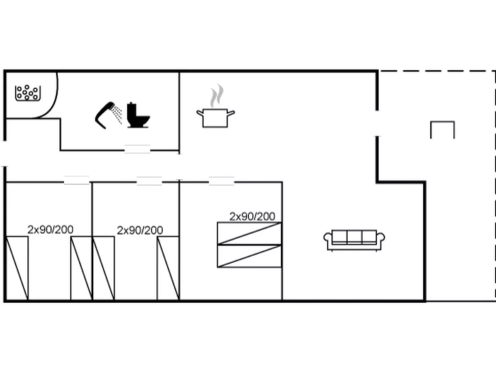 "Eryka" - 28km from the sea