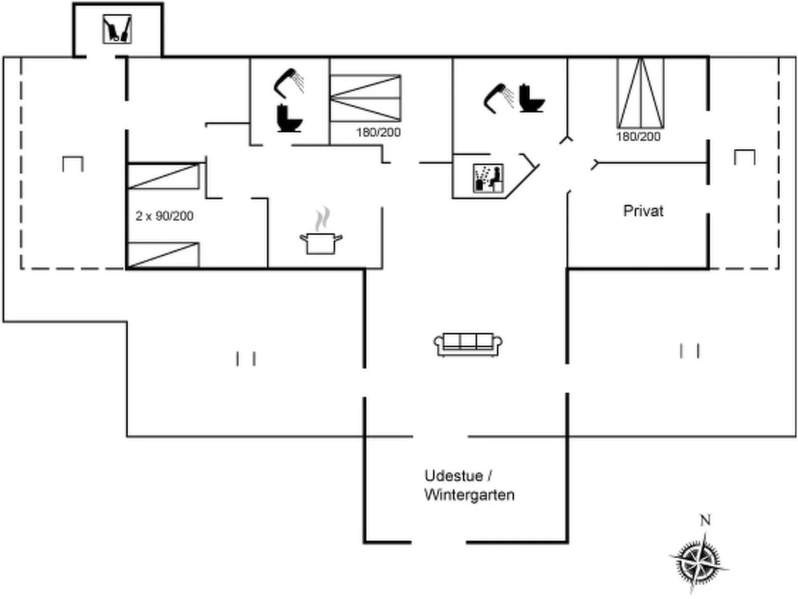 "Zelda" - 300m from the sea