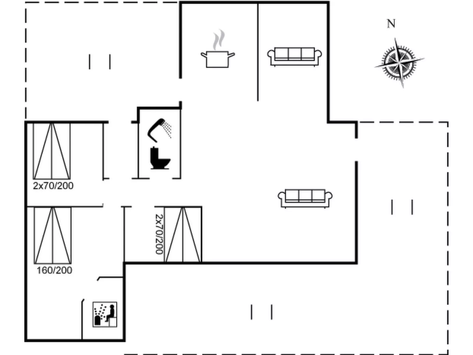 "Aimo" - 1.8km from the sea