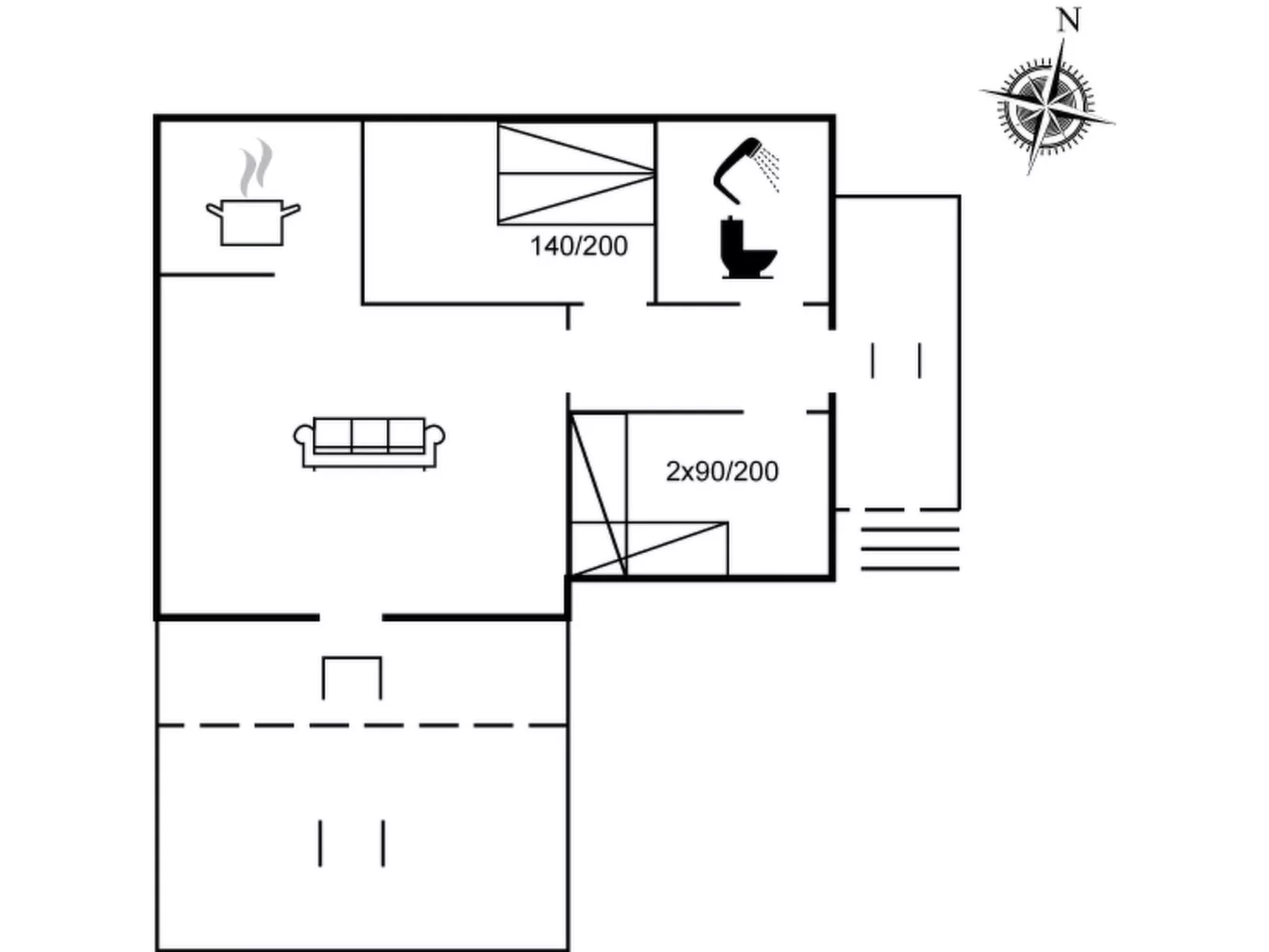 "Delia" - 300m from the sea