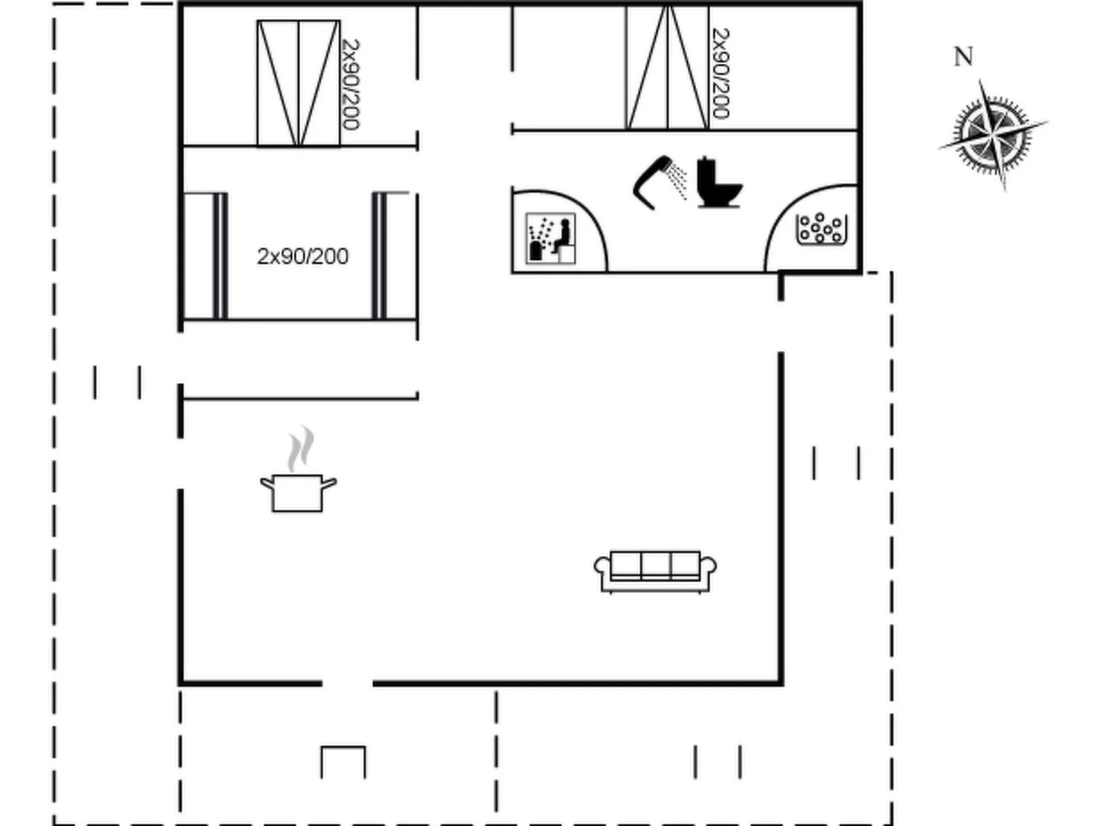 "Annemia" - 200m from the sea