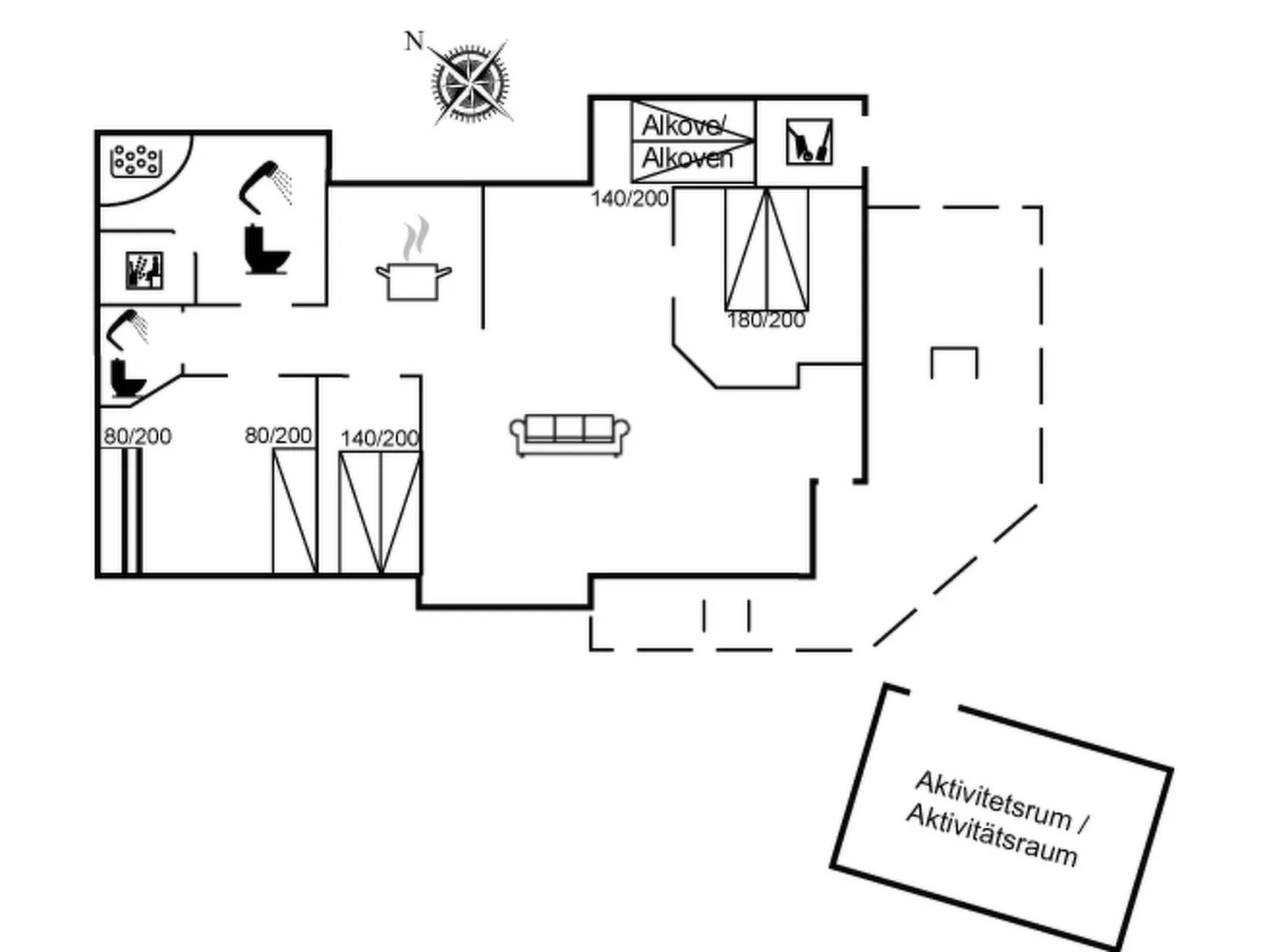 "Berenice" - 250m from the sea