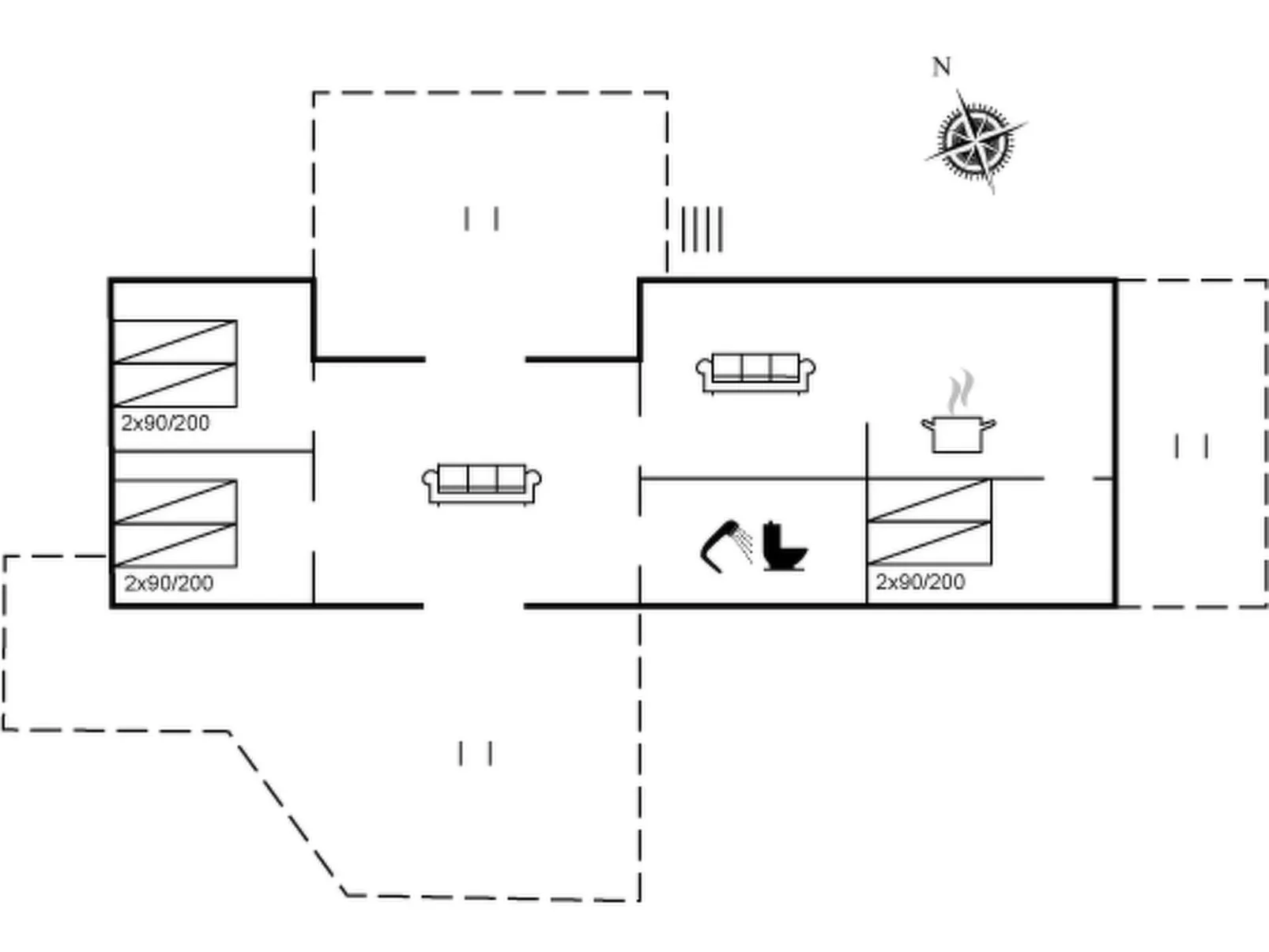 "Ensio" - 150m from the sea