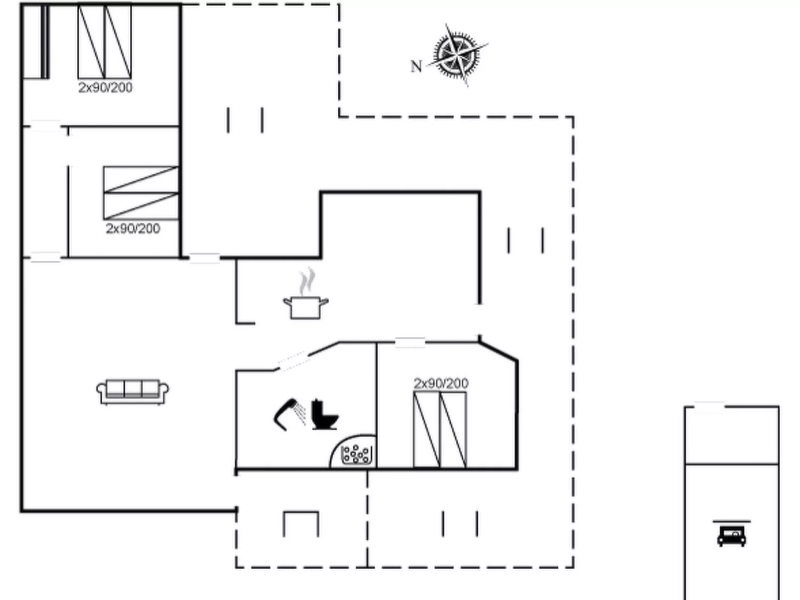 "Akima" - 700m from the sea