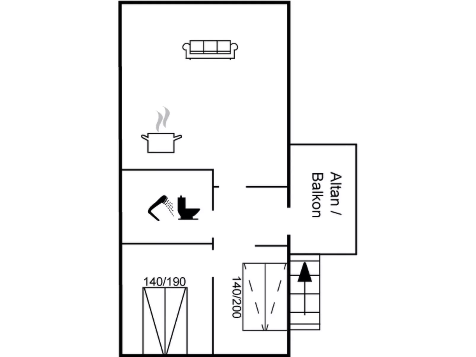 "Reimund" - 2.3km from the sea
