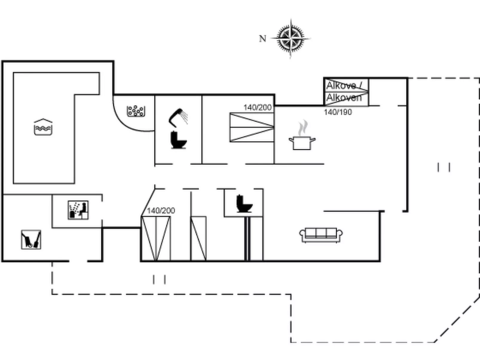 "Lovis" - 600m from the sea