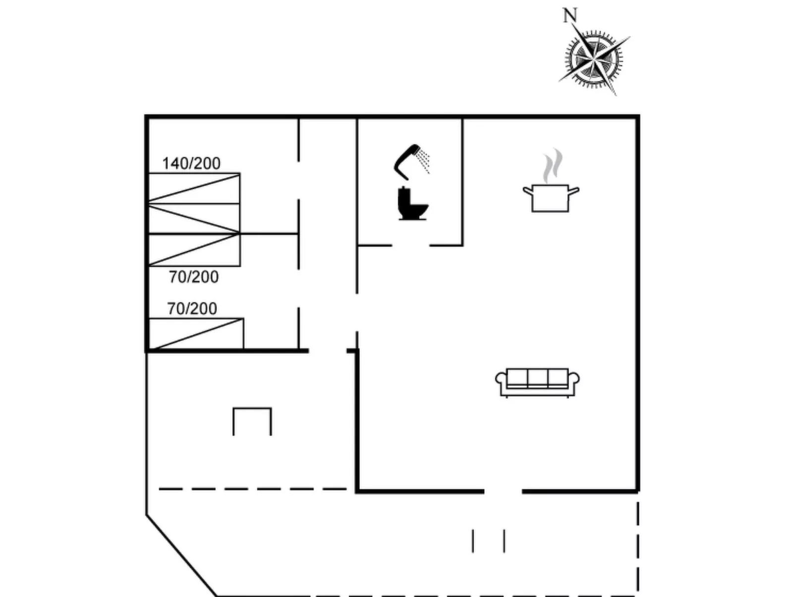 "Staffan" - 200m to the fjord