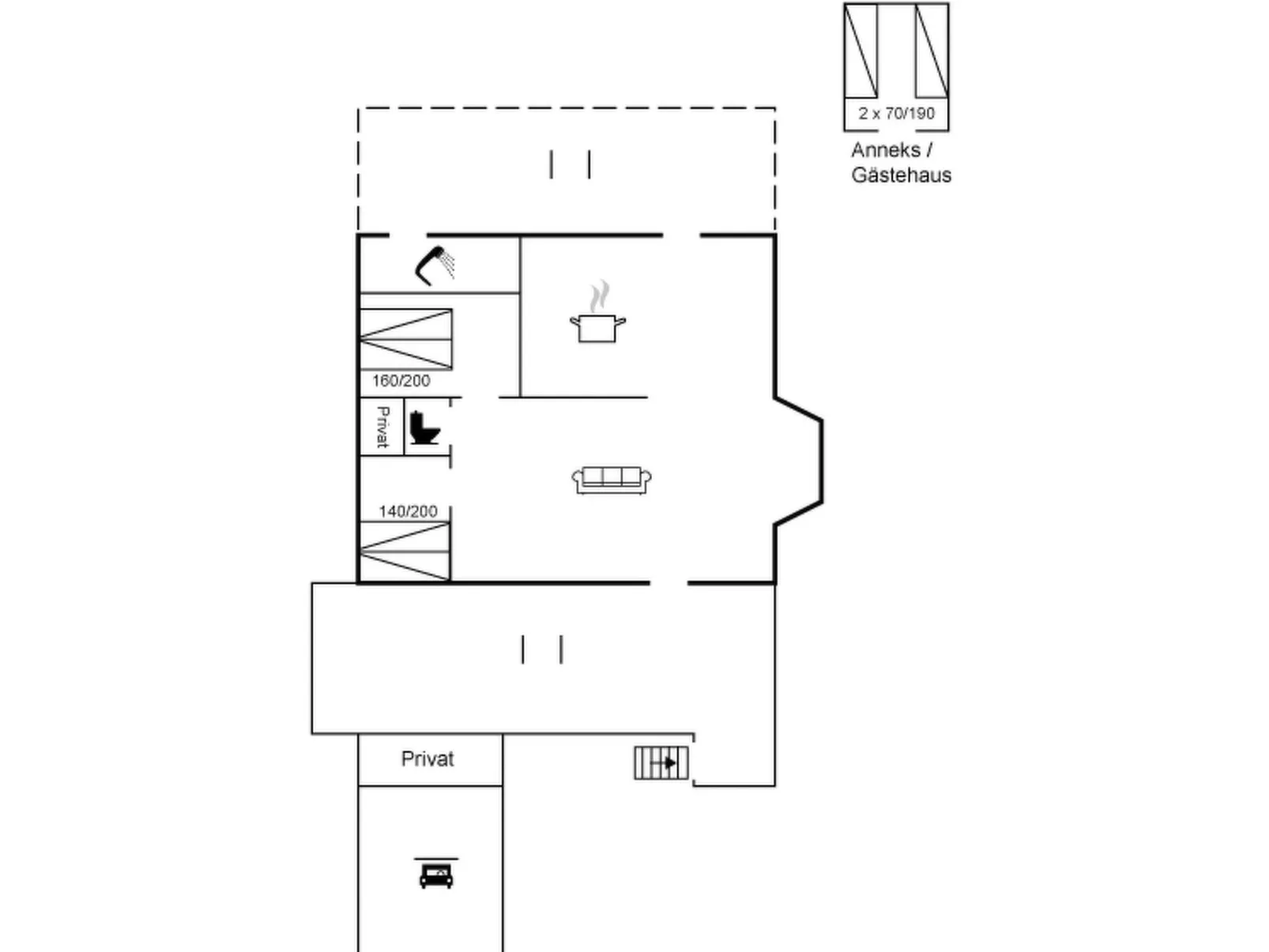 "Hagen" - 250m from the sea