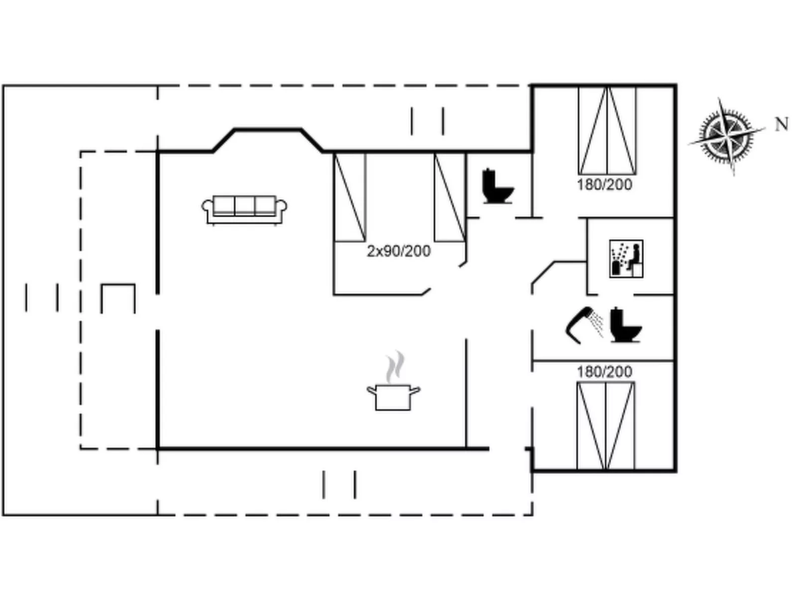 "Mari" - 400m from the sea