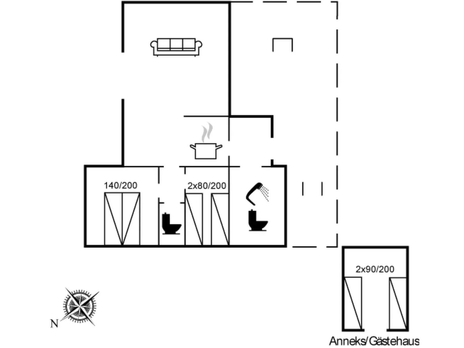 "Florencia" - 200m from the sea