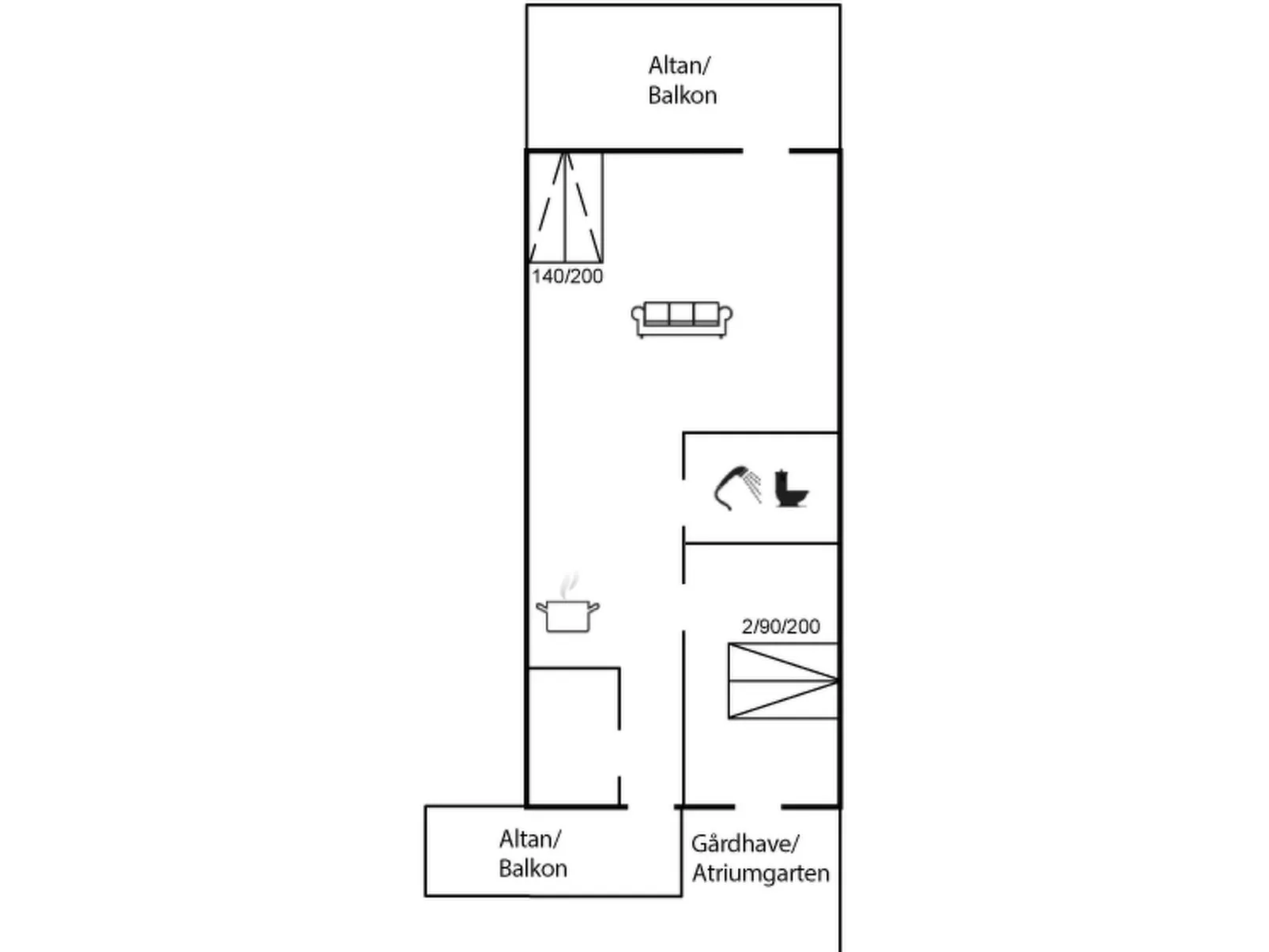 "Jurviis" - 100m from the sea