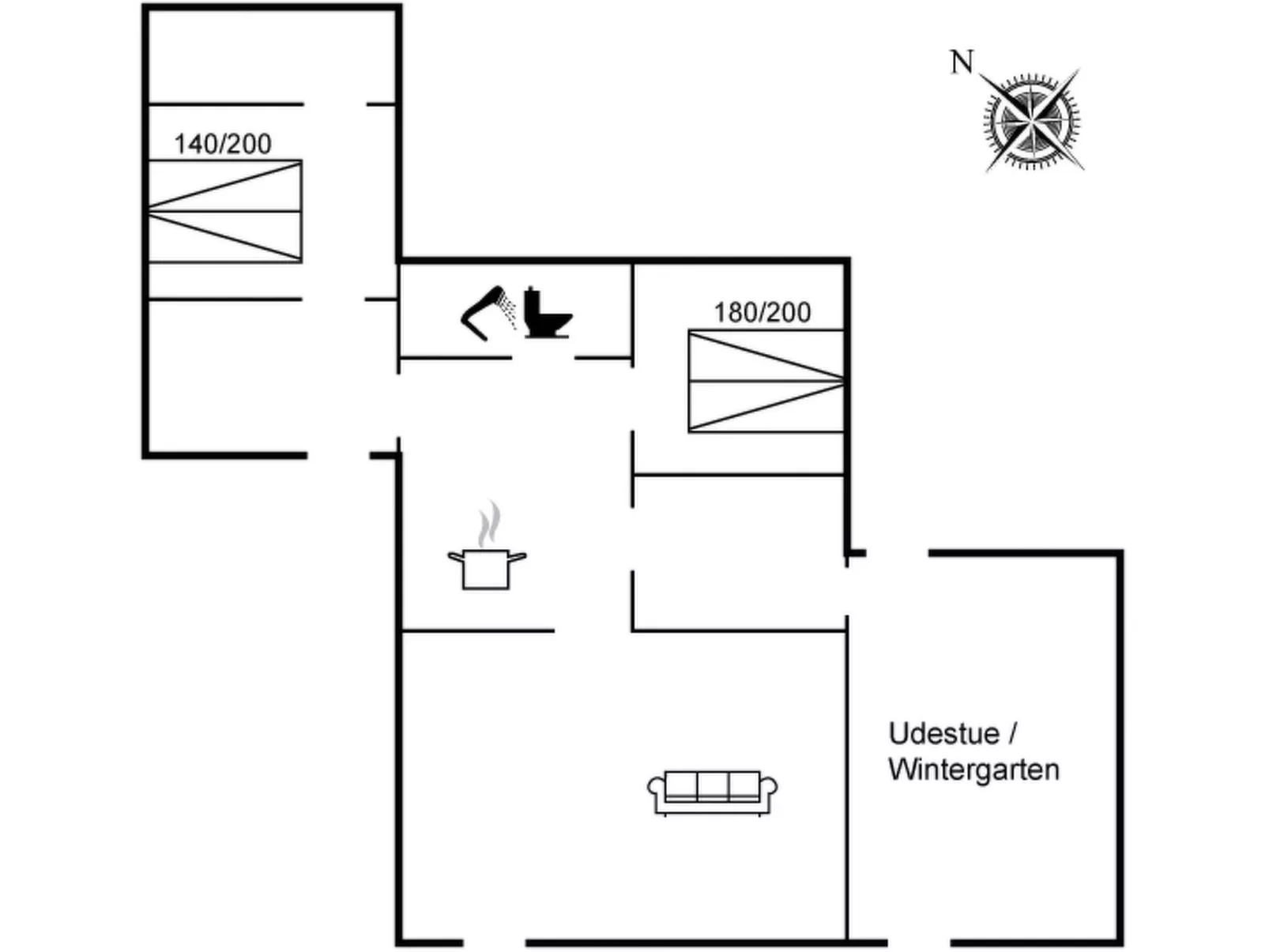 "Ekatarina" - 125m from the sea