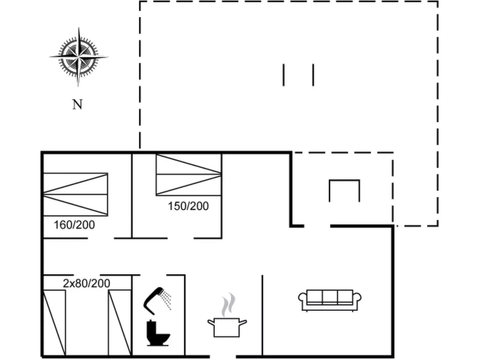 "Malou" - 350m from the sea