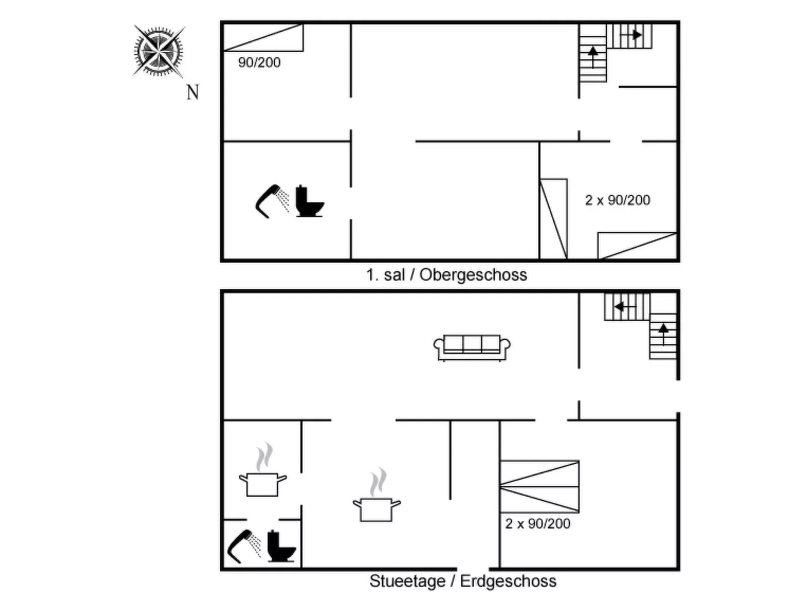 "Lilli" - 2km to the fjord