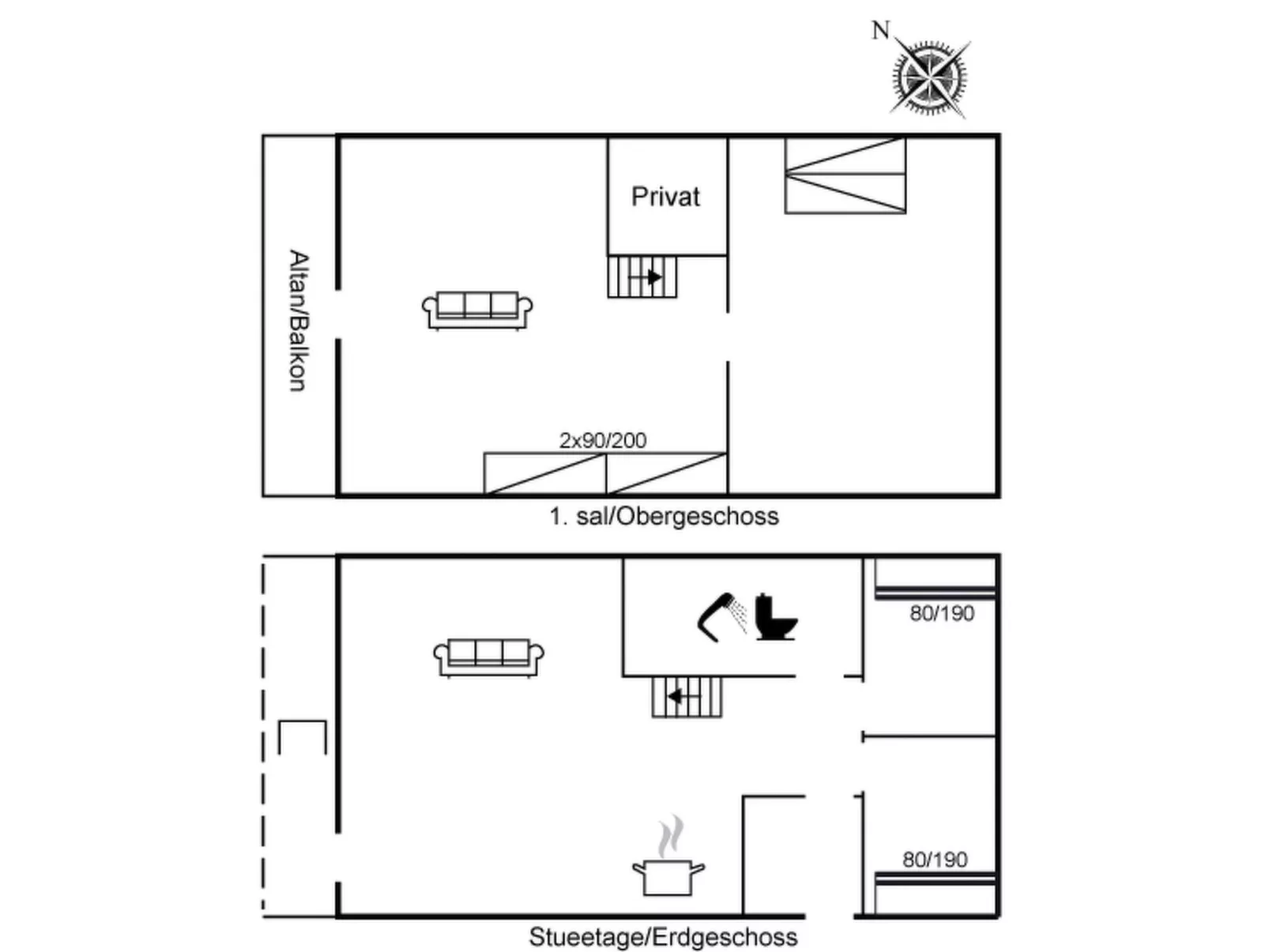 "Jorinde" - 2.8km from the sea