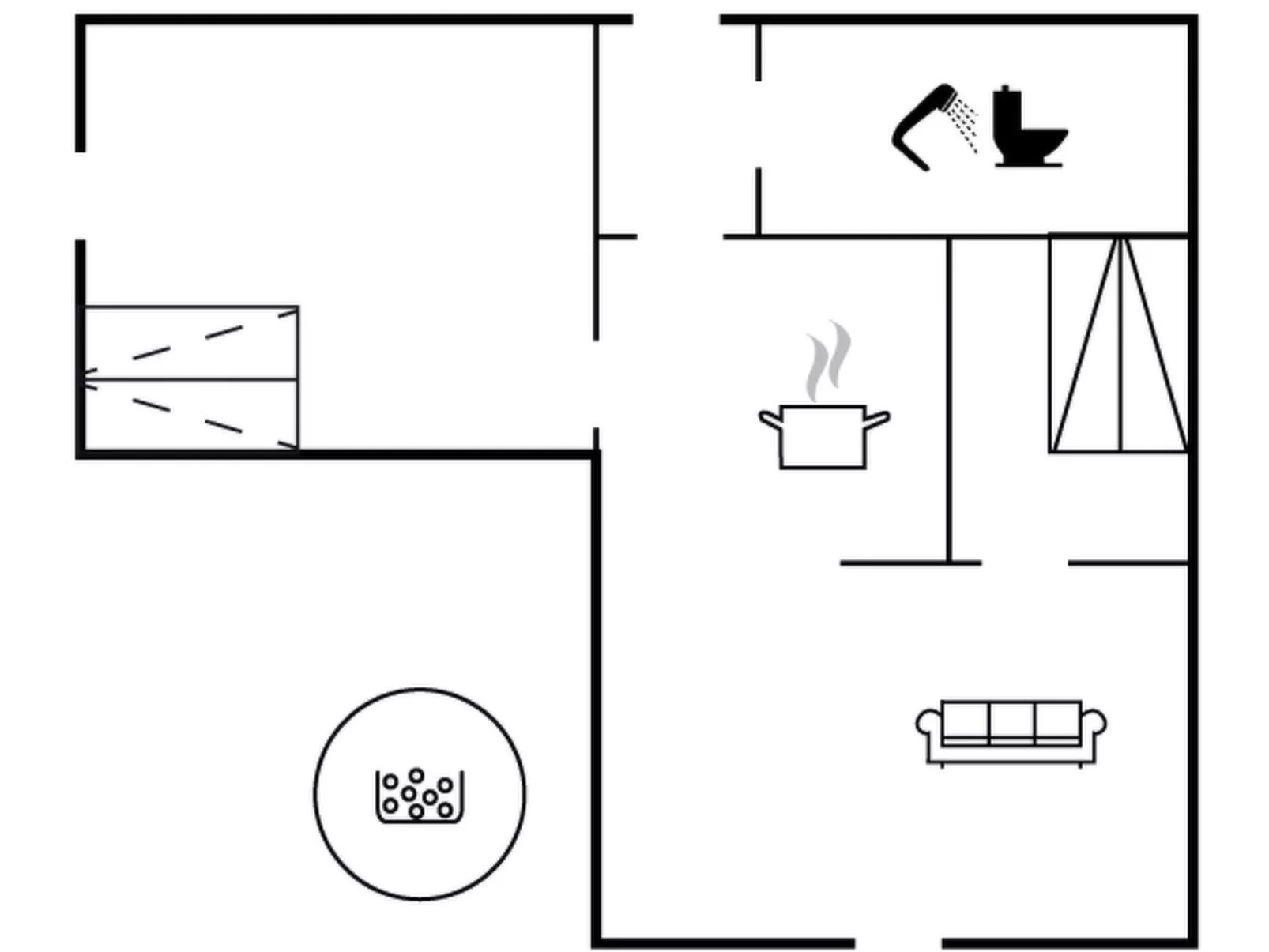 "Ødke" - 3.5km from the sea