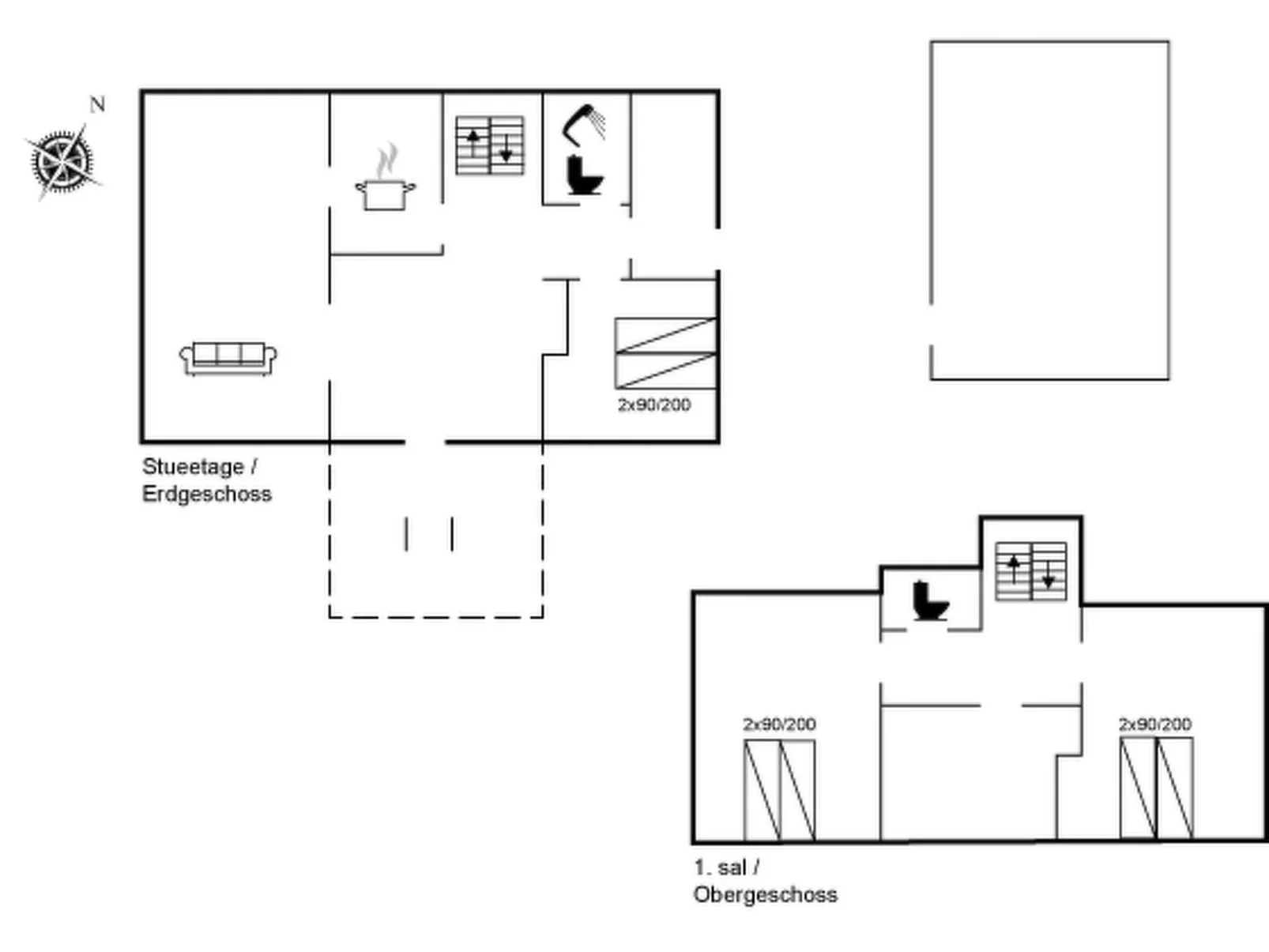 "Thoren" - 2km from the sea