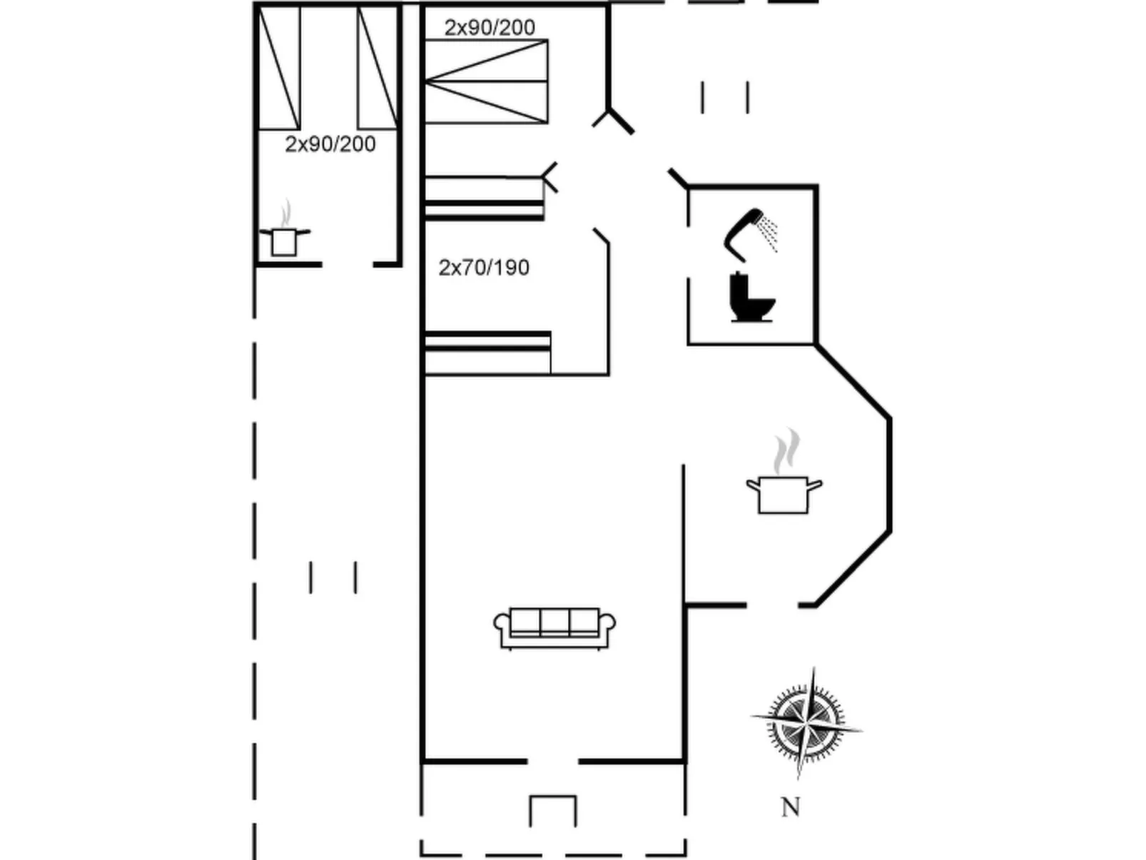 "Allie" - 150m from the sea