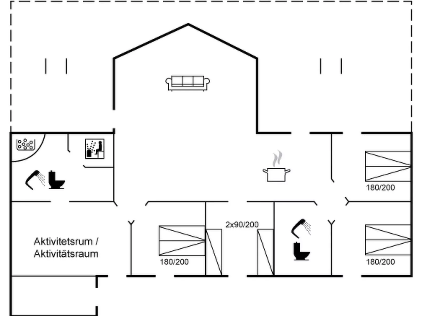 "Finja" - 500m from the sea
