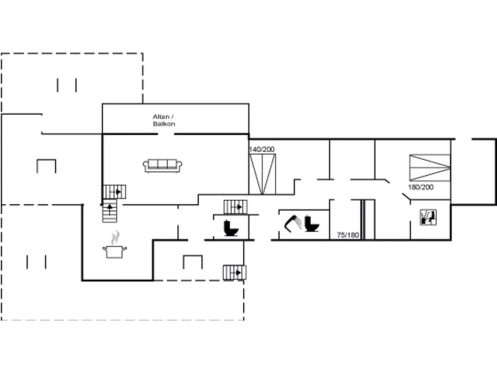 "Stina" - 250m from the sea