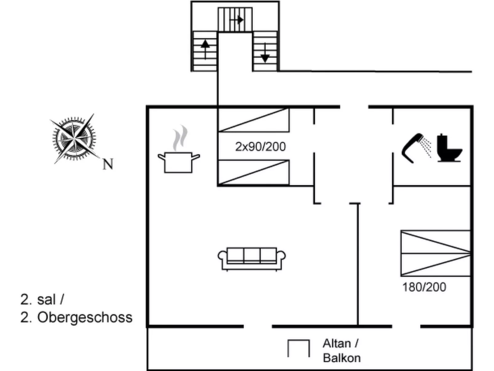 "Ramona" - 10m from the sea