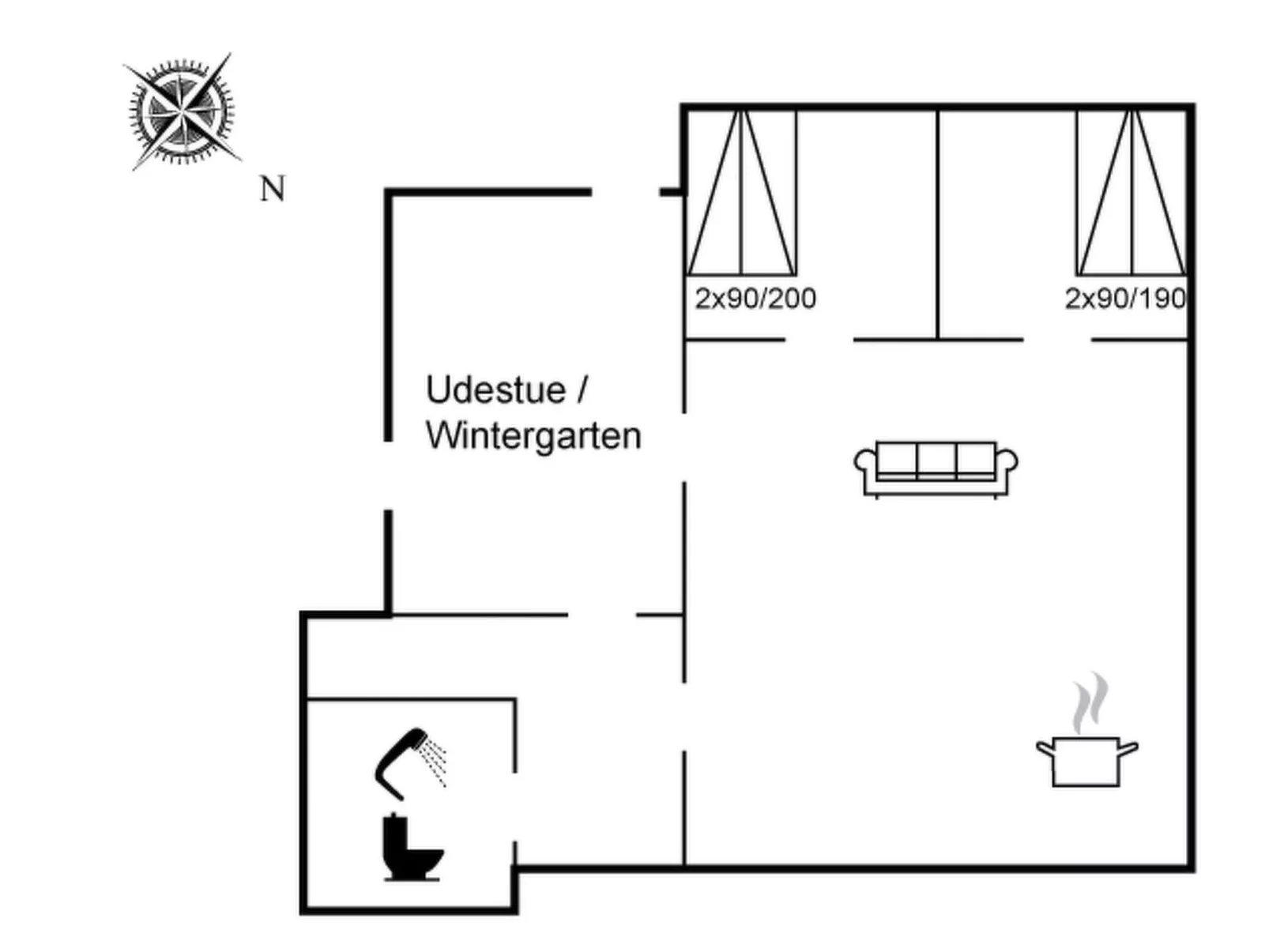 "Lippi" - 2.3km from the sea