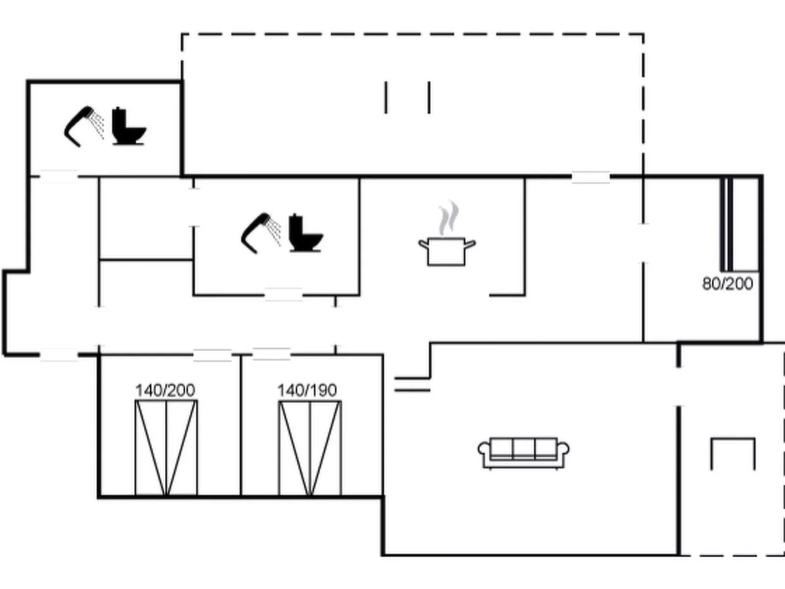 "Tino" - 900m from the sea