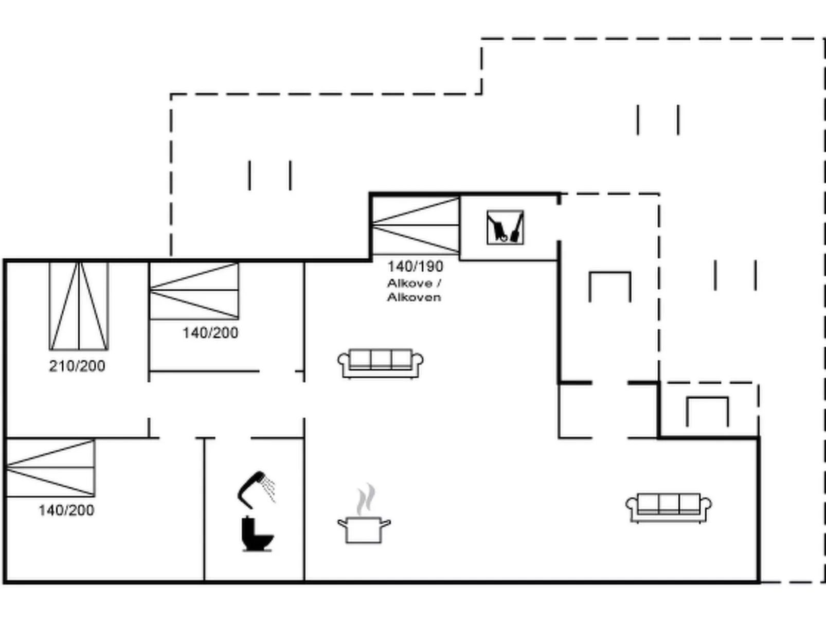 "Wildemor" - 35m from the sea