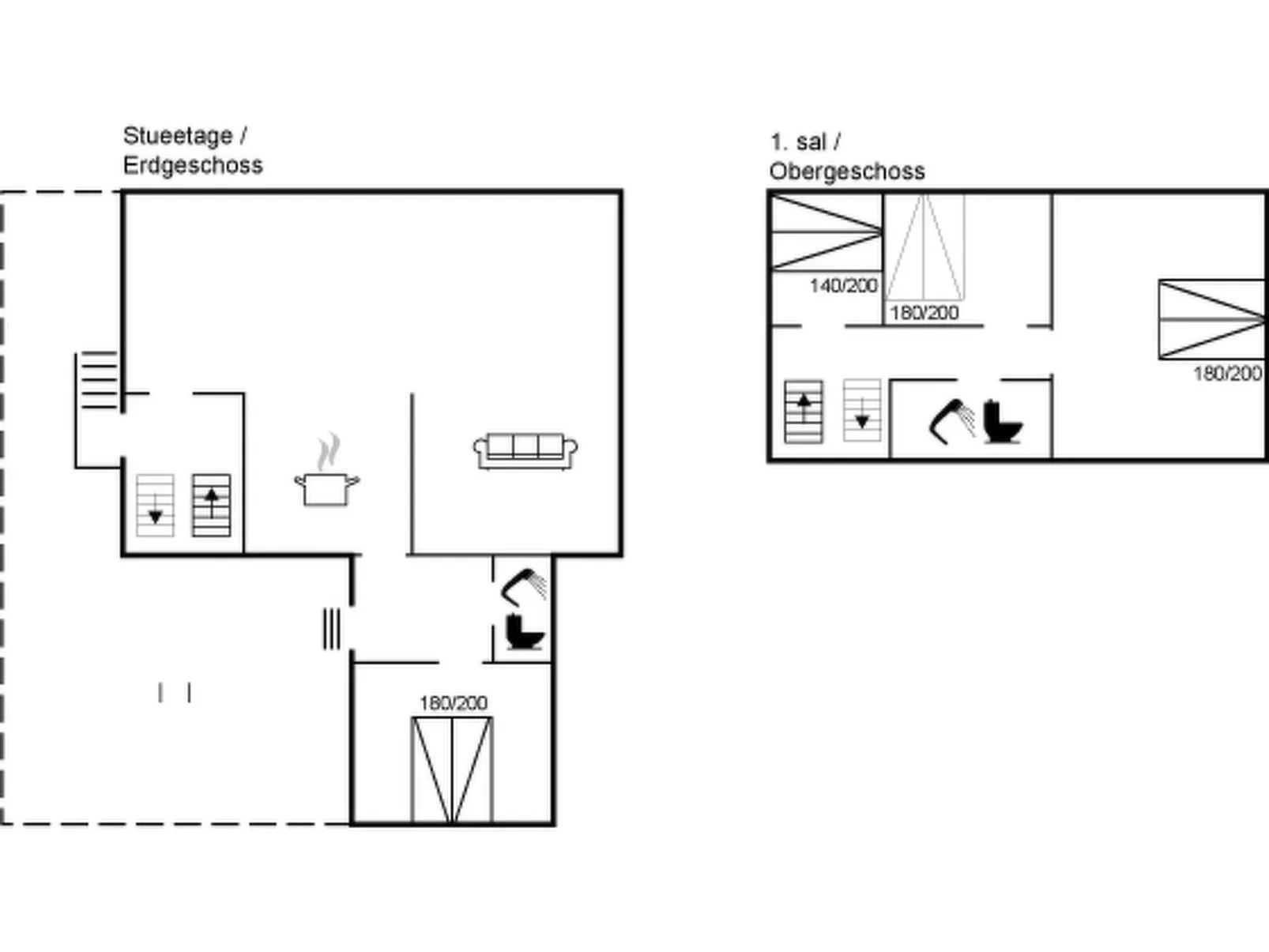 "Bruse" - 125m from the sea