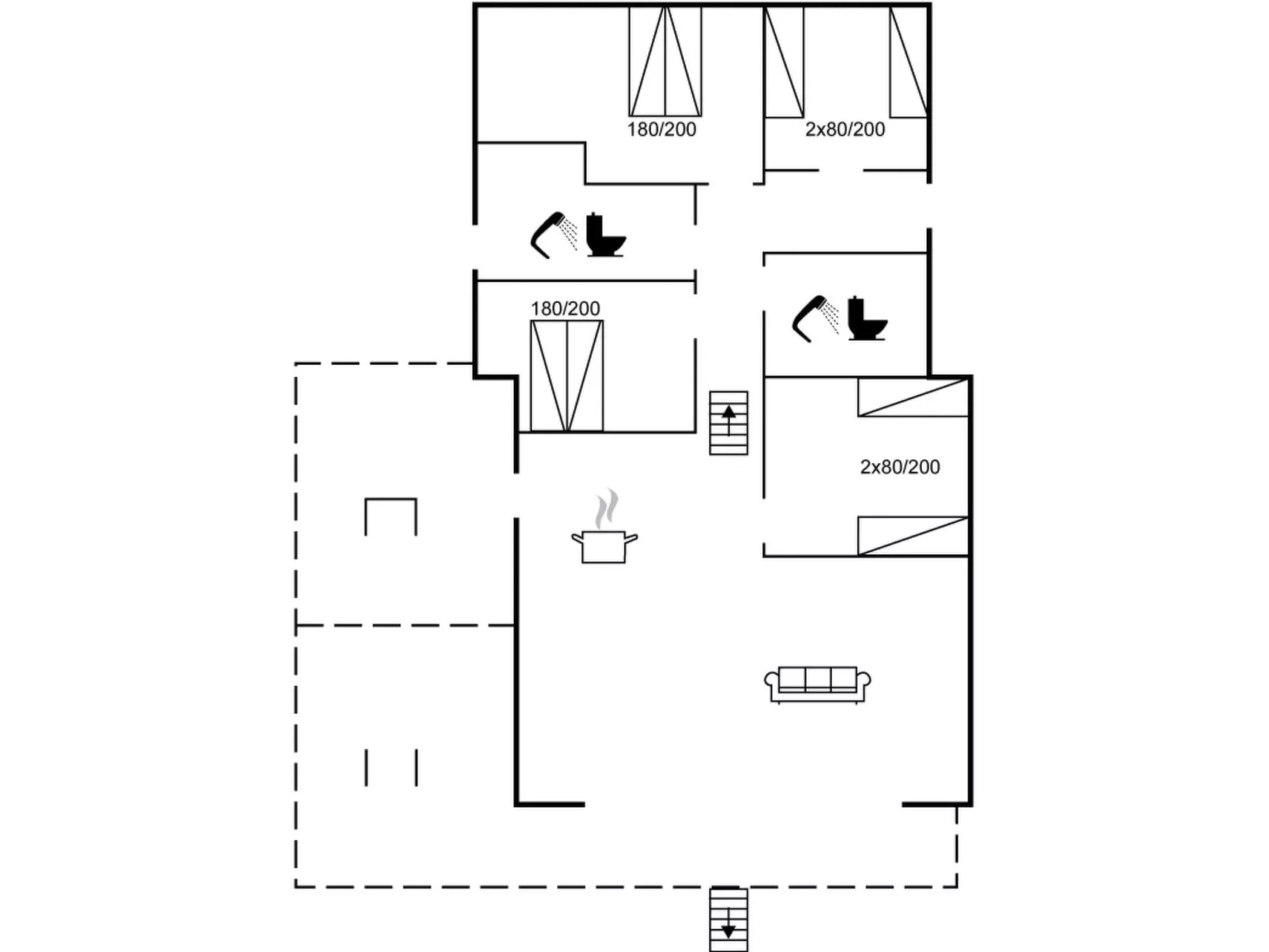 "Engli" - 90m from the sea