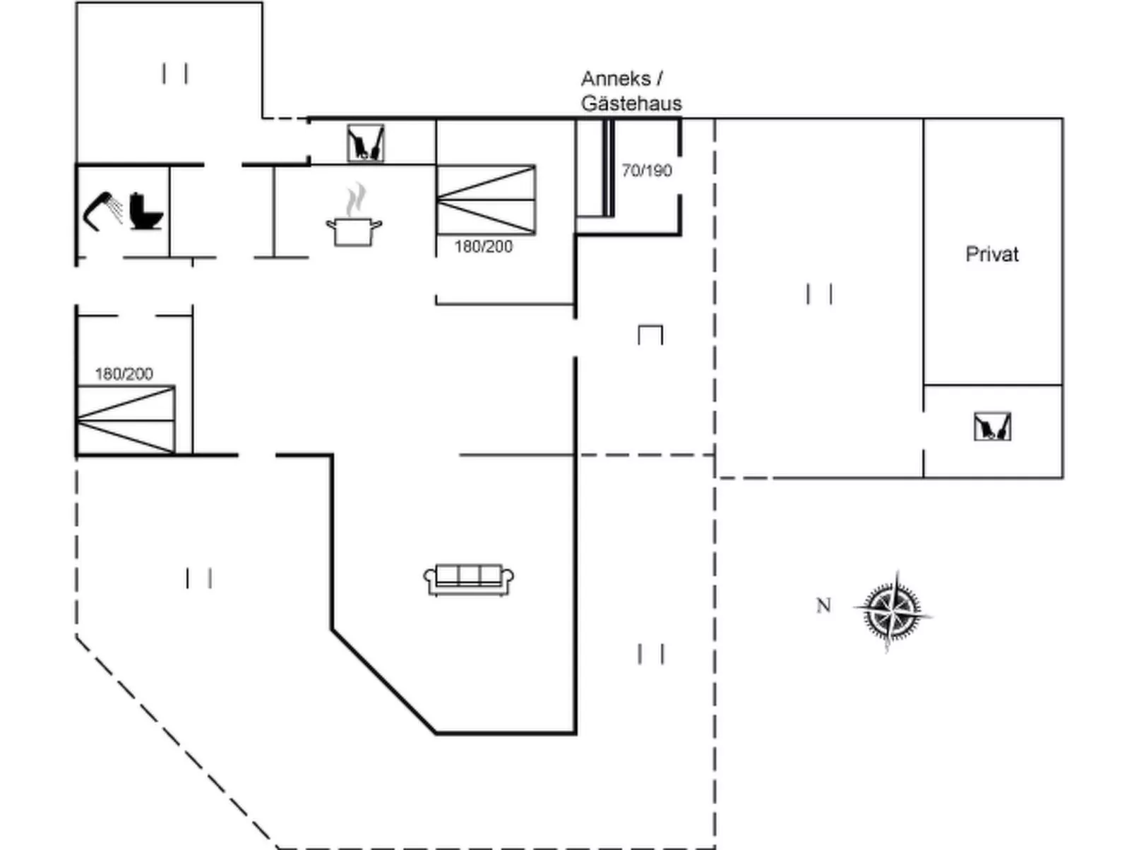 "Hilka" - 75m from the sea