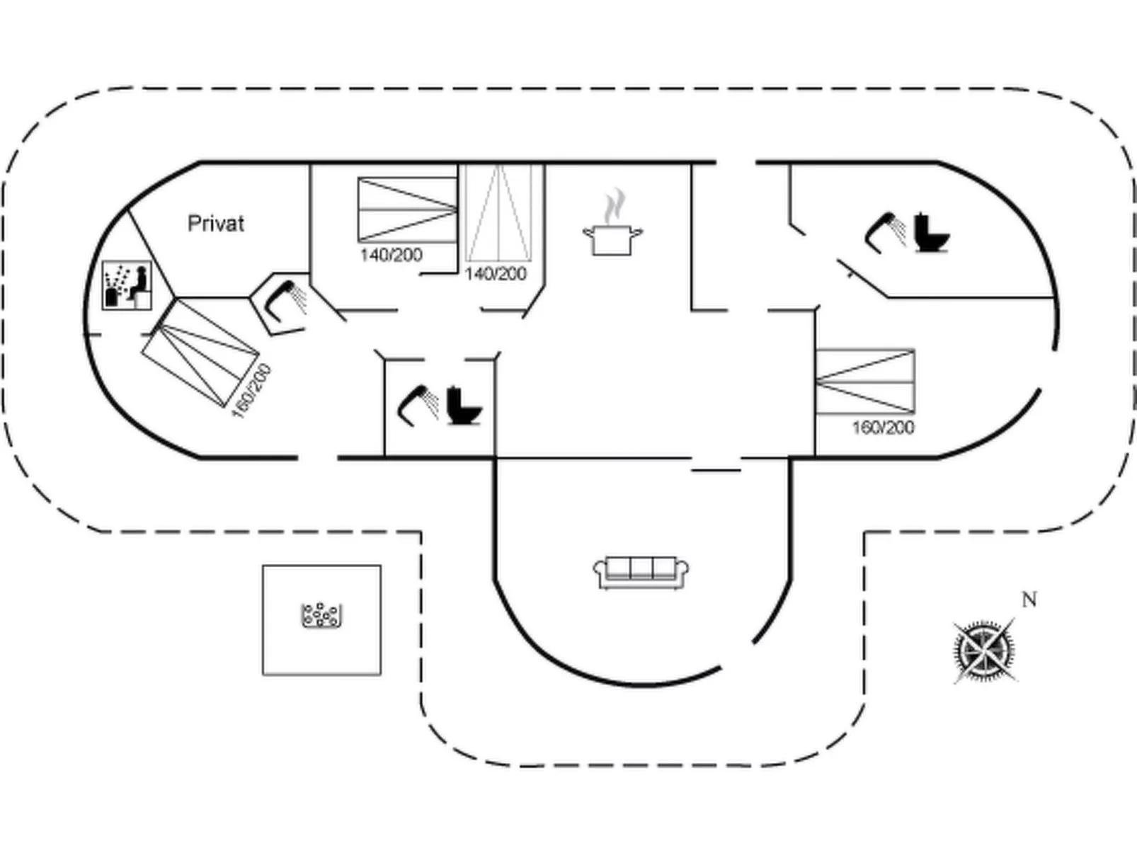 "Ingmund" - 2km from the sea