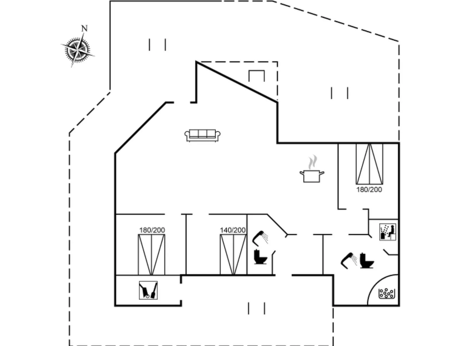"Harri" - 850m from the sea