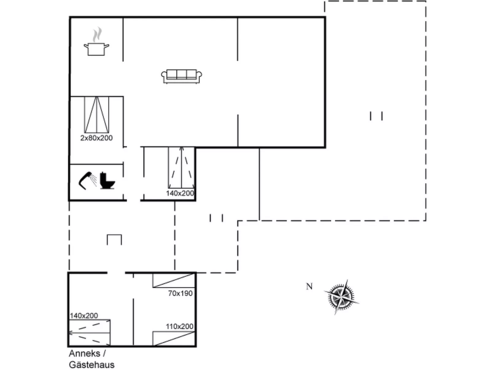 "Vrage" - 800m from the sea