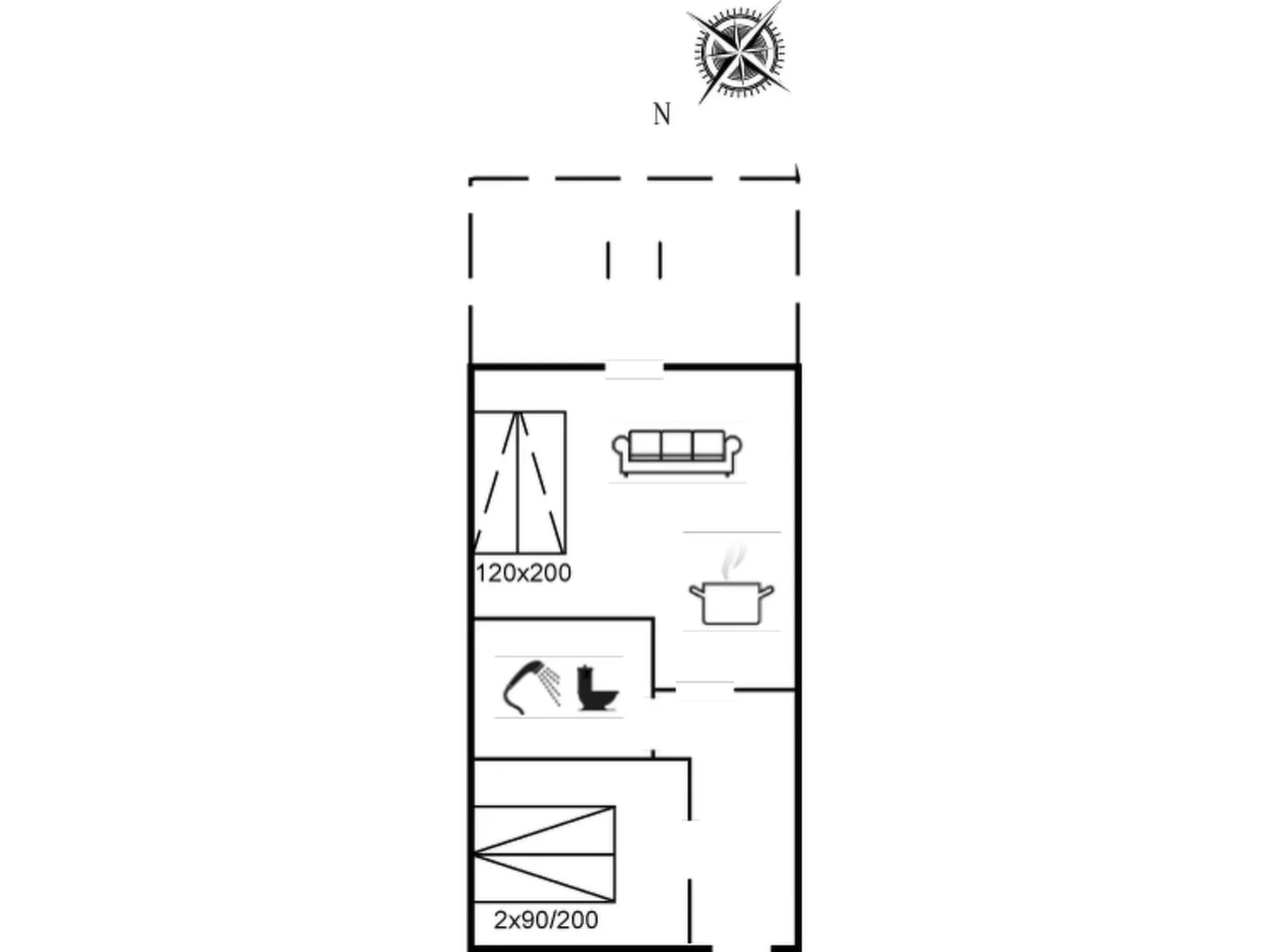 "Cilla" - 1km from the sea