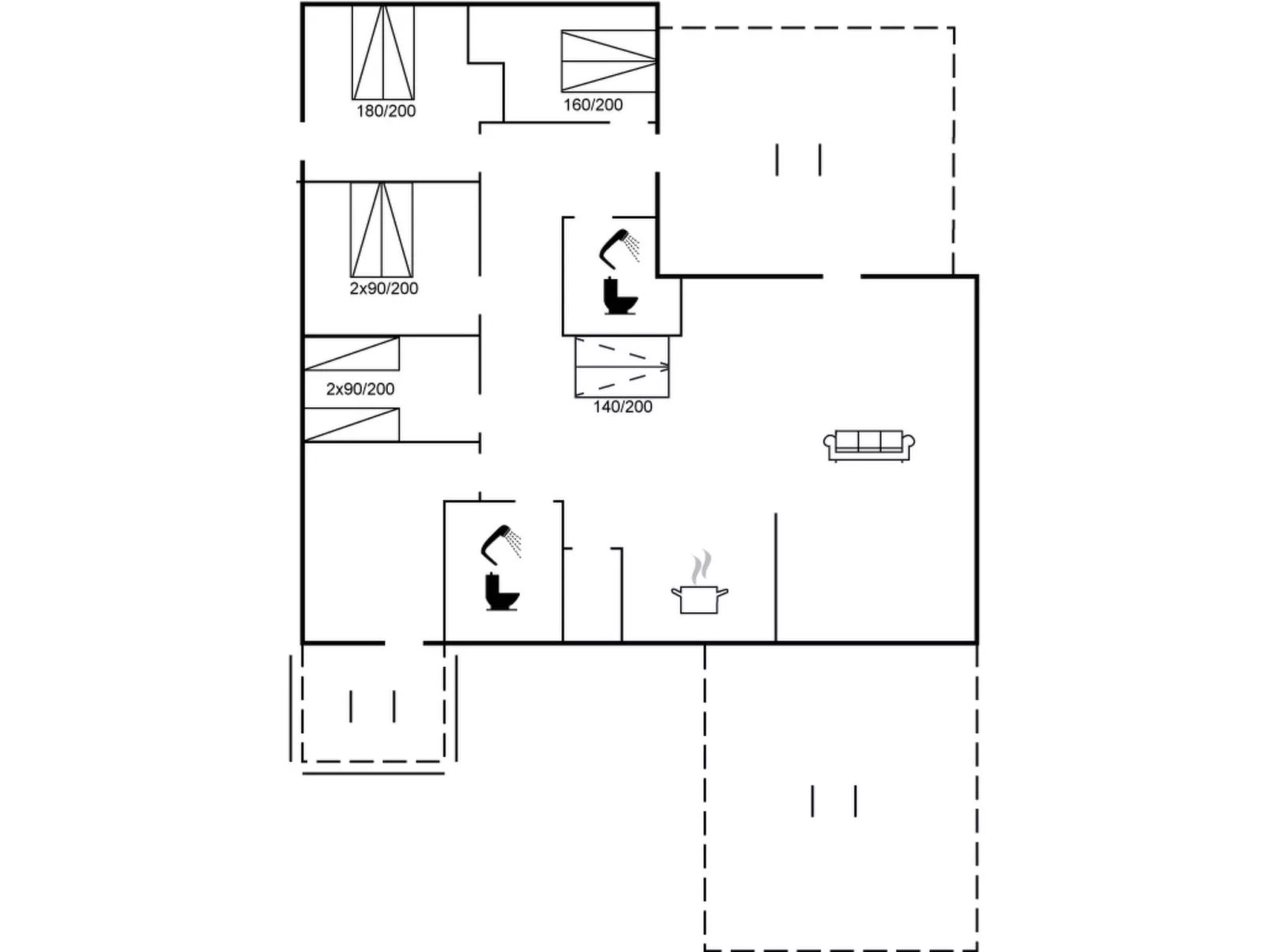 "Kælle" - 500m from the sea