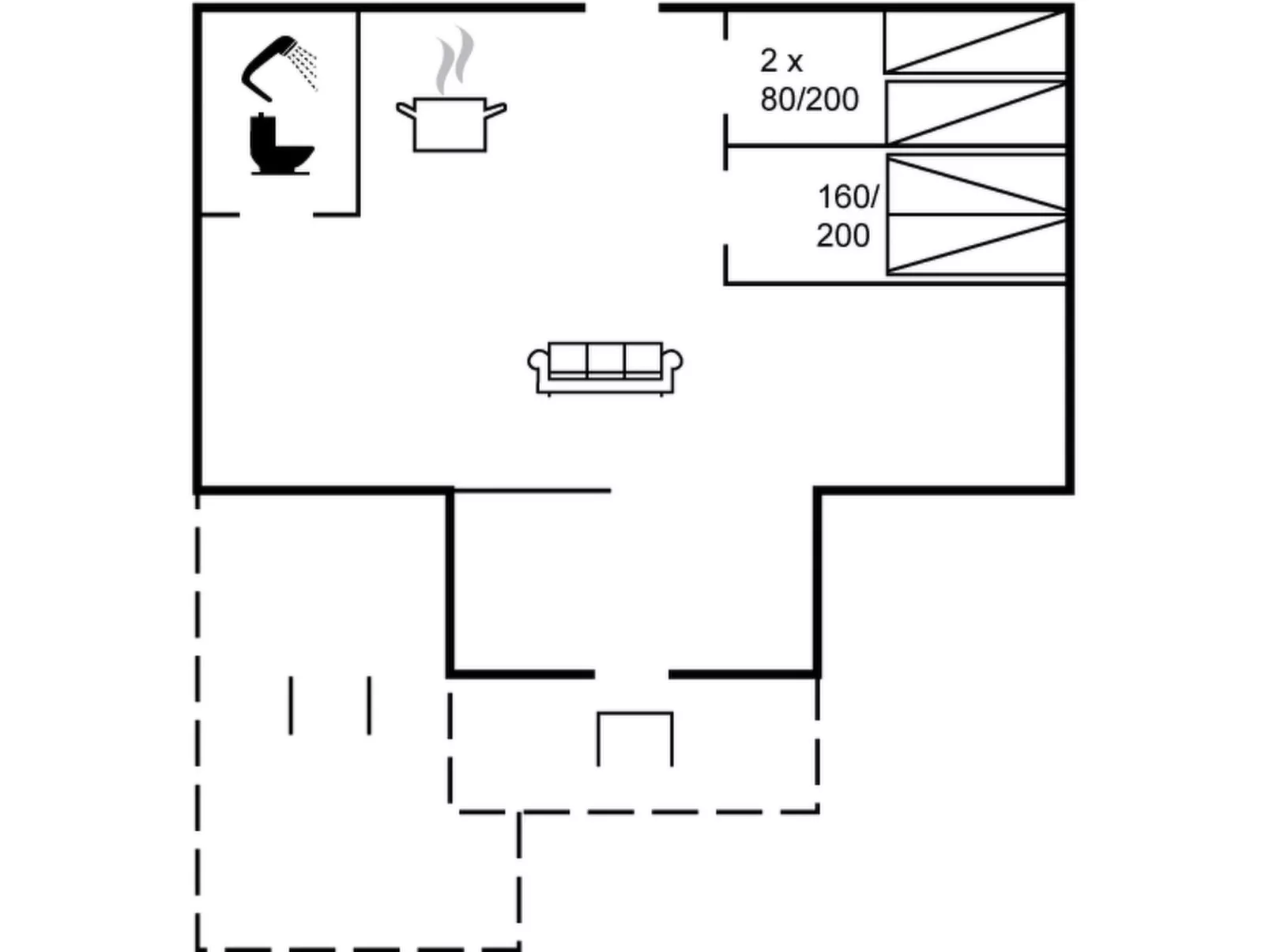 "Bilal" - 20m from the sea