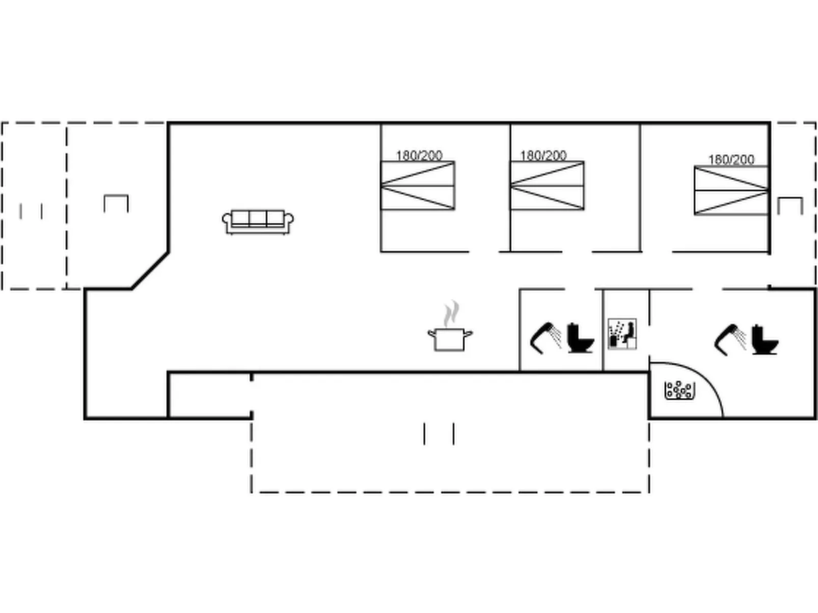 "Frido" - 400m from the sea