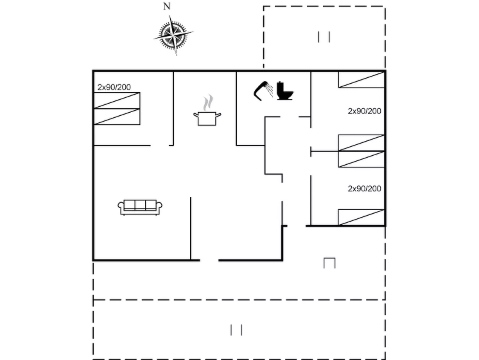 "Irek" - 500m from the sea