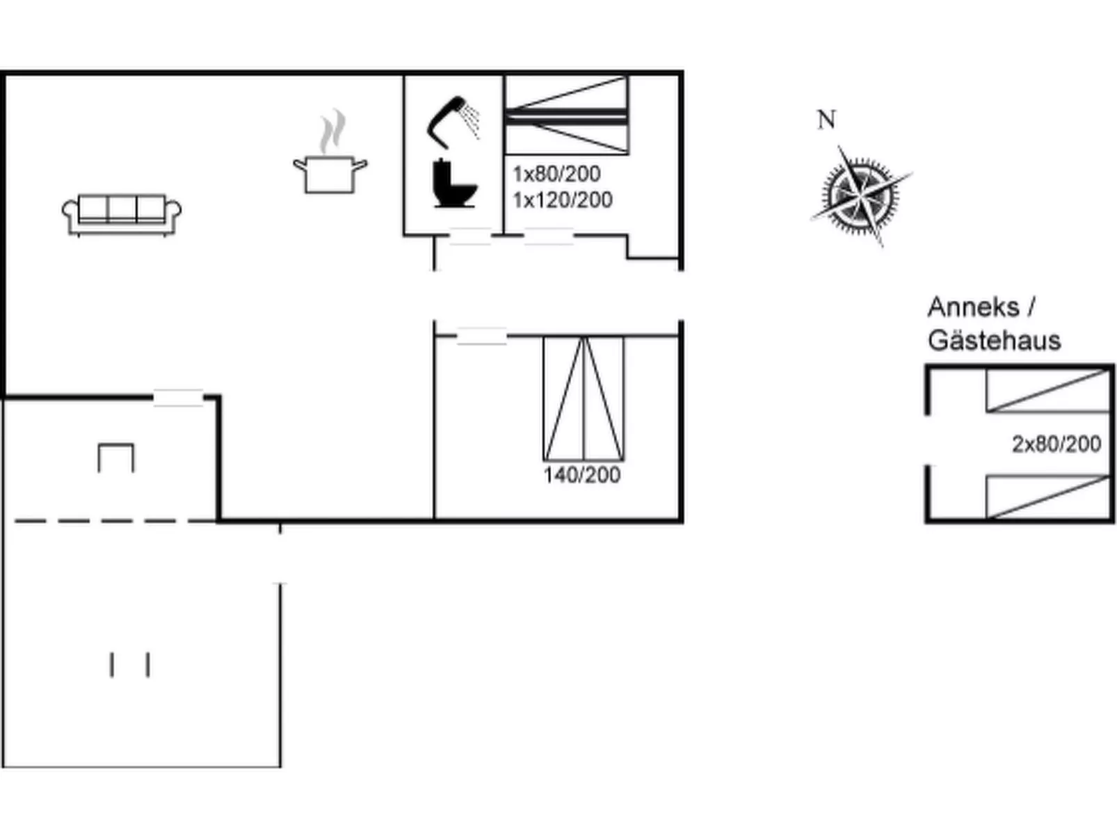 "Aima" - 400m from the sea