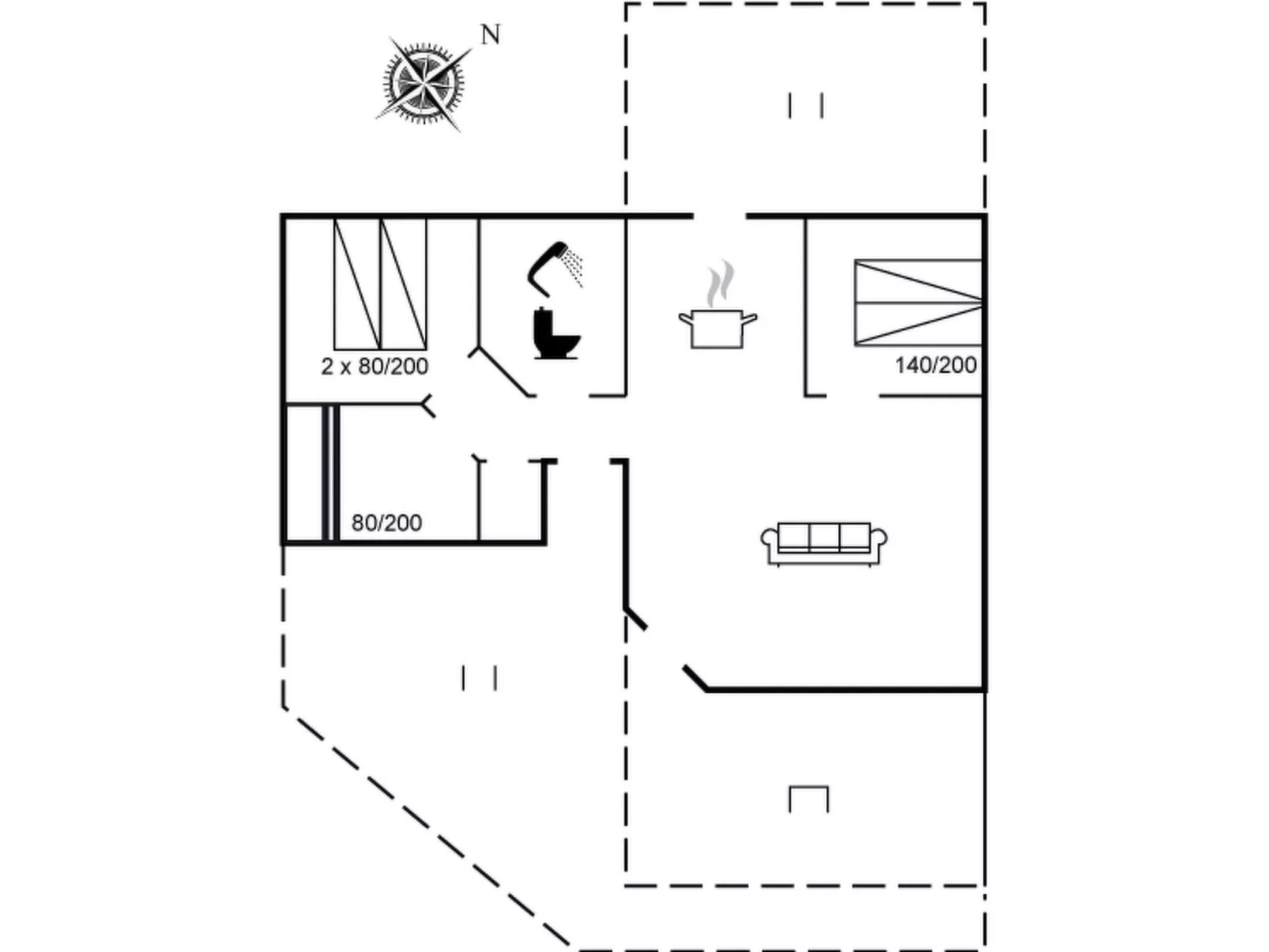 "Stenkil" - 250m from the sea
